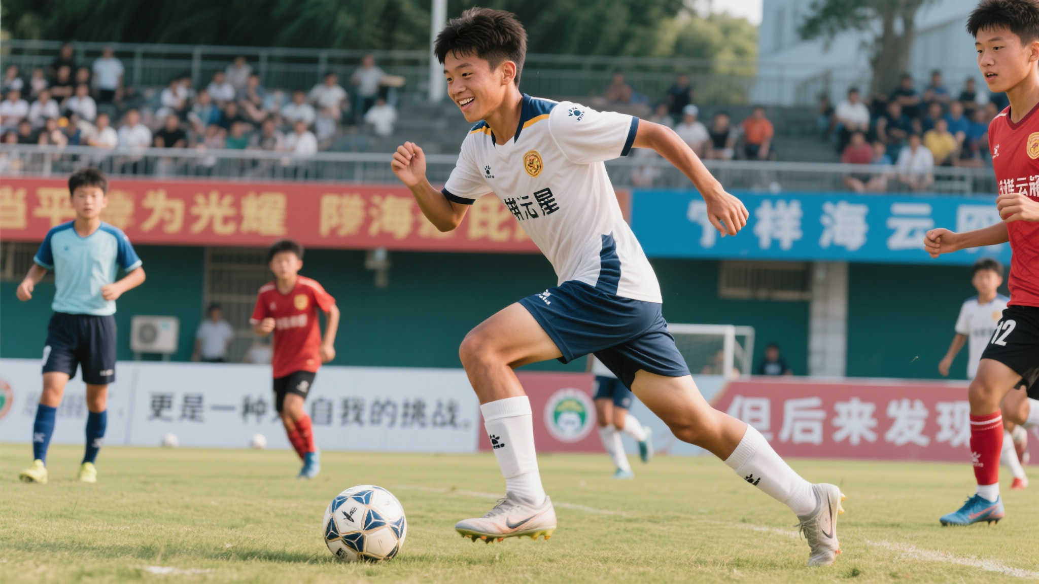 在孩子们的